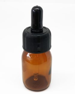 Bouteille Verre brun 30ml .