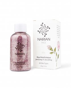Poudre exfoliante à la rose