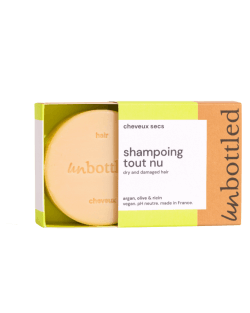 Shampoing solide cheveux secs et abimés